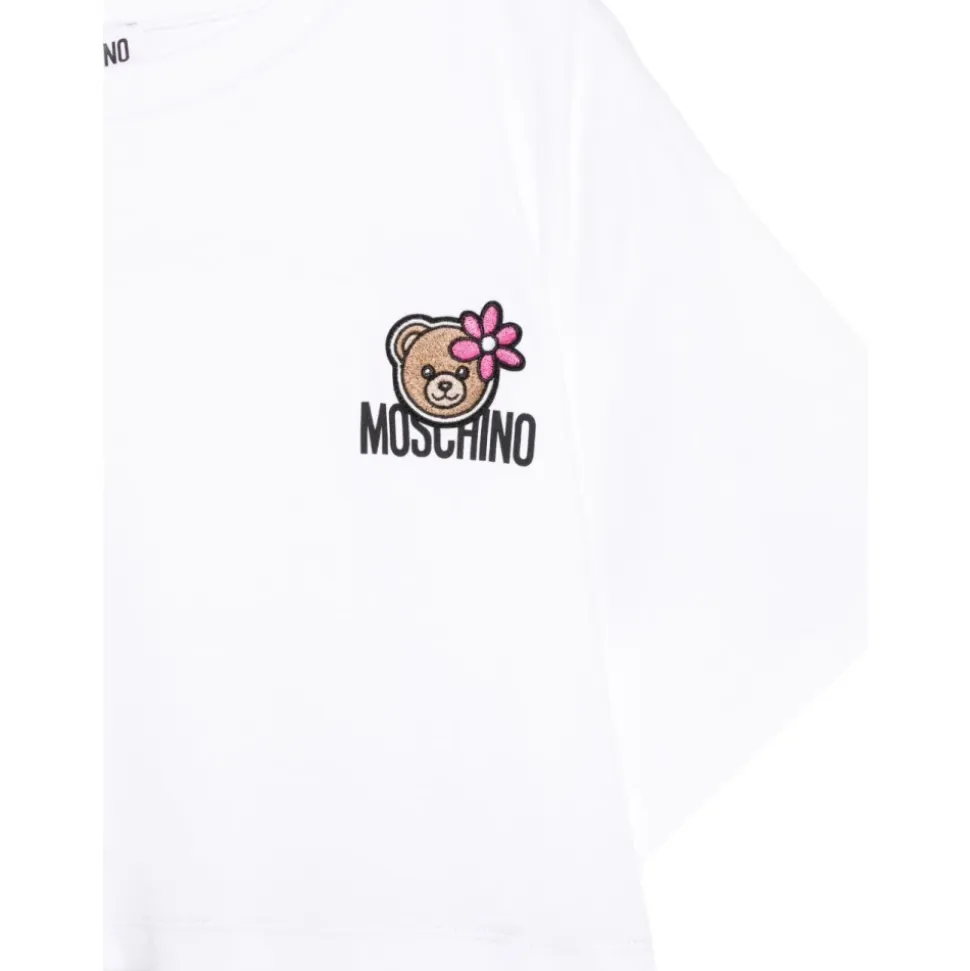 Abito girocollo mezza manica stampa