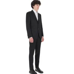 Abito Slim Fit en Laine-Mohair Drop 7
