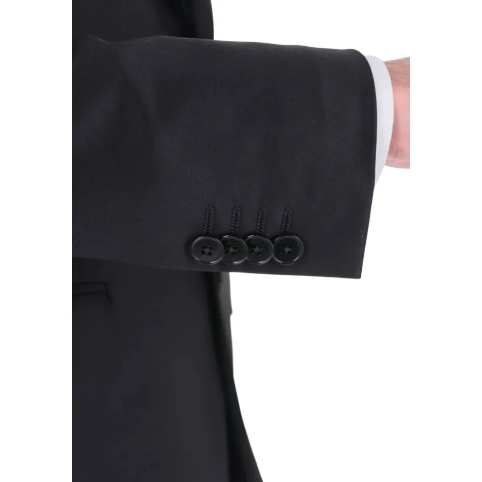 Abito Slim Fit en Laine-Mohair Drop 7