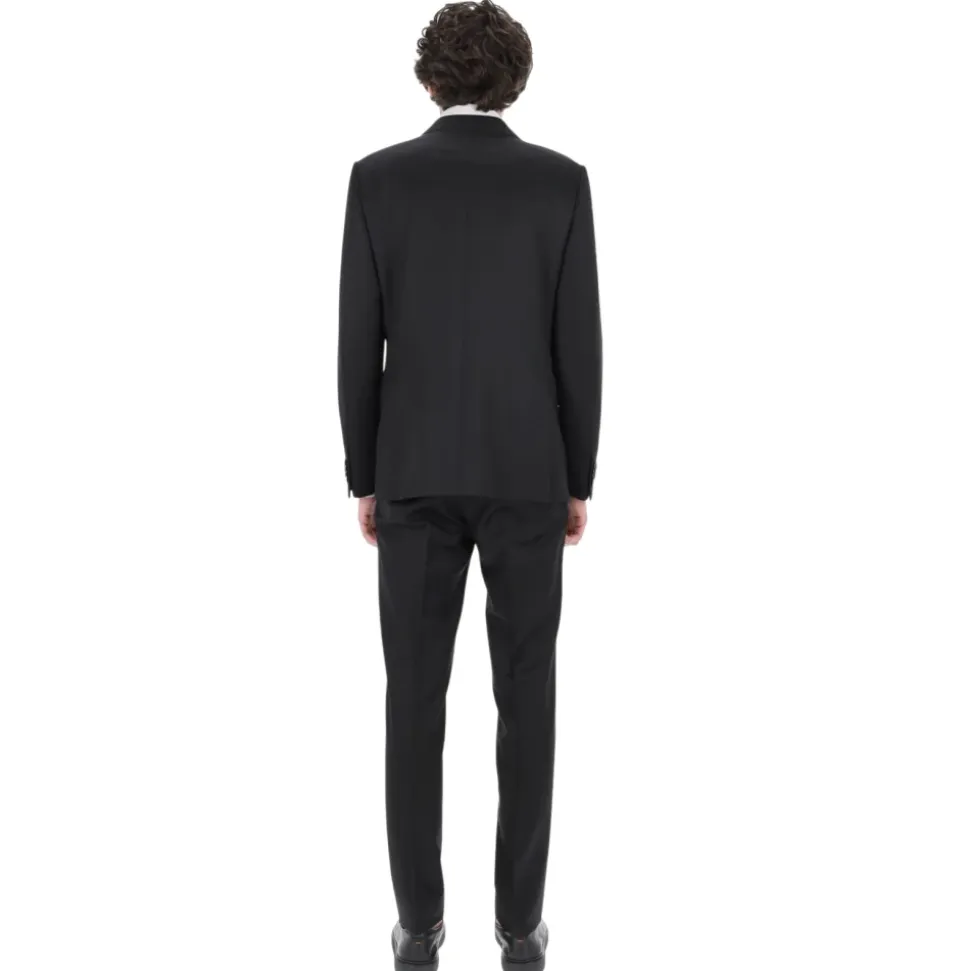 Abito Slim Fit en Laine-Mohair Drop 7