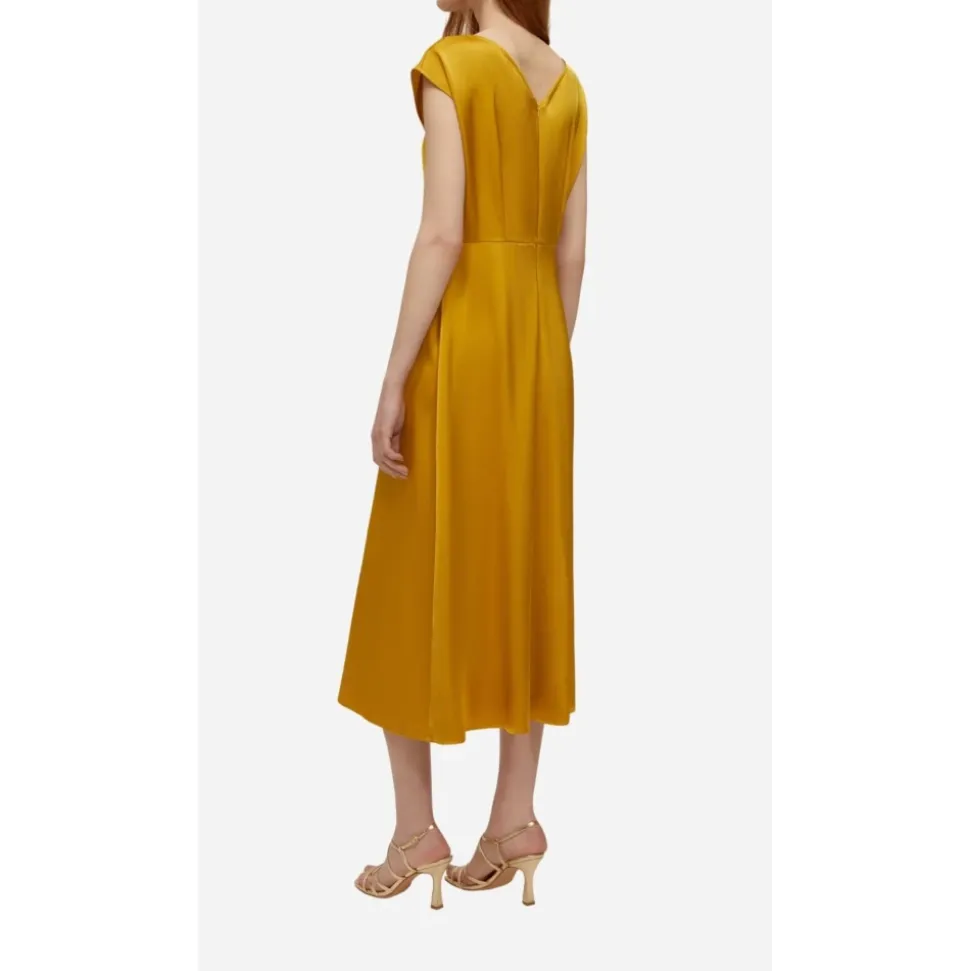 Adele Midi Satin Dress