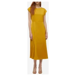 Adele Midi Satin Dress
