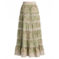 Adira Jupe Maxi Brodé