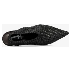 AJ651 Escarpin en raphia