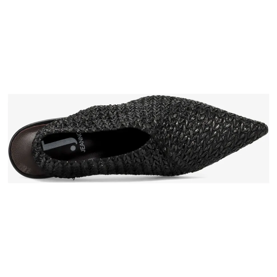 AJ651 Escarpin en raphia