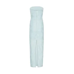 Asymmetric Draped Maxi Dress