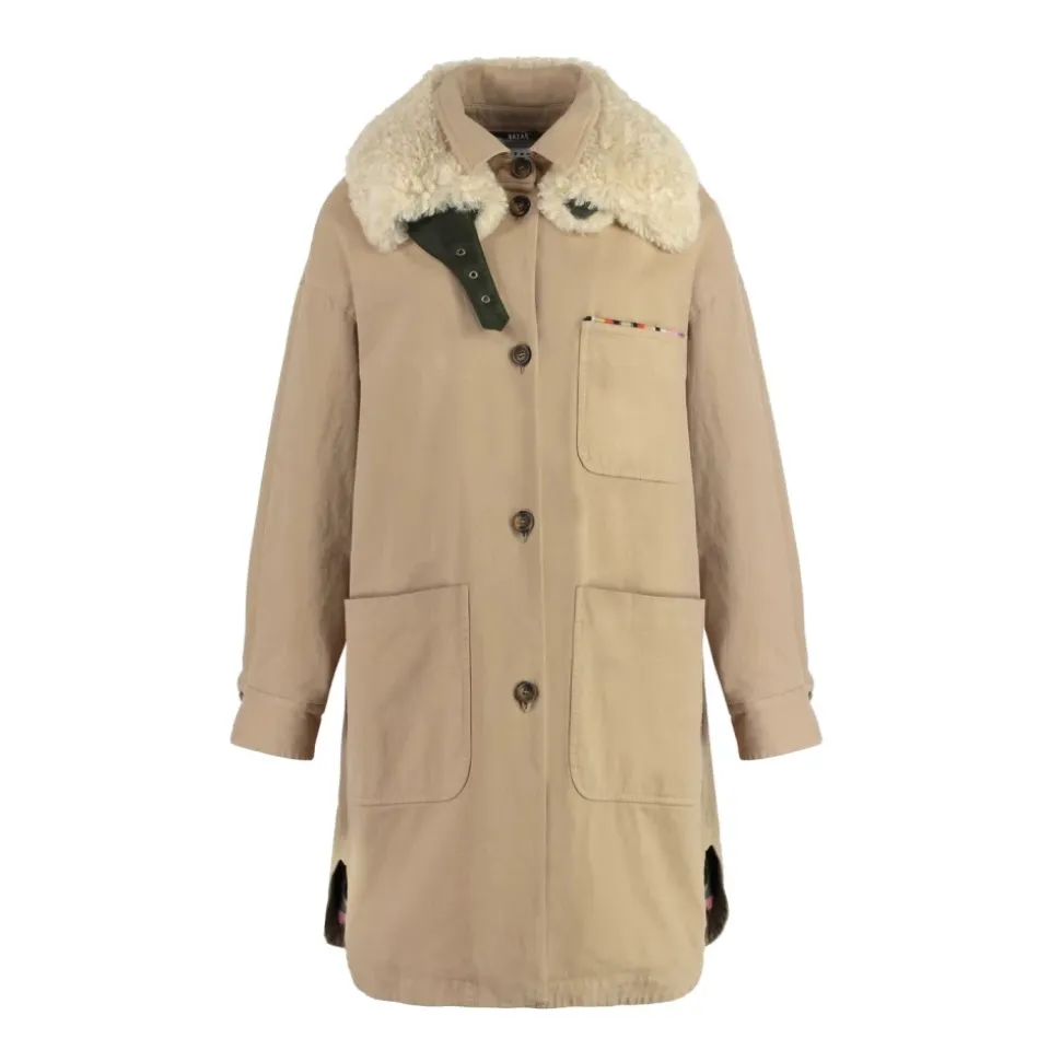 Asymmetric Hem Parka