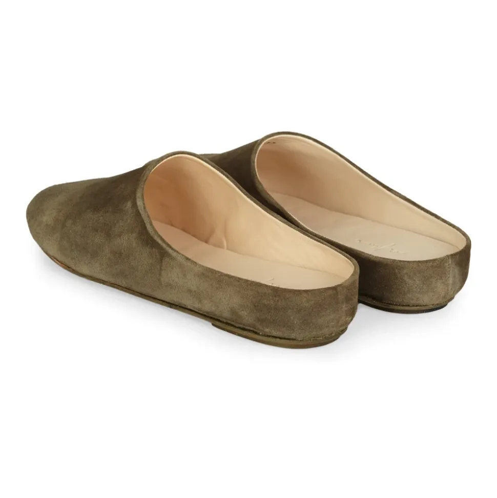 Babouches Kibal pour femmes en daim