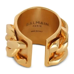 Bague chaîne en laiton
