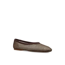 Ballerines avec Cristaux Scintillants