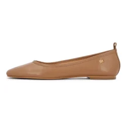 Ballerines en cuir