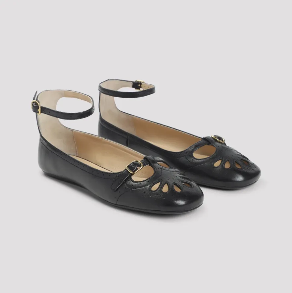 Ballerines noires pour femmes
