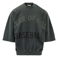Baseball Cut Sleeve Sweatshirt