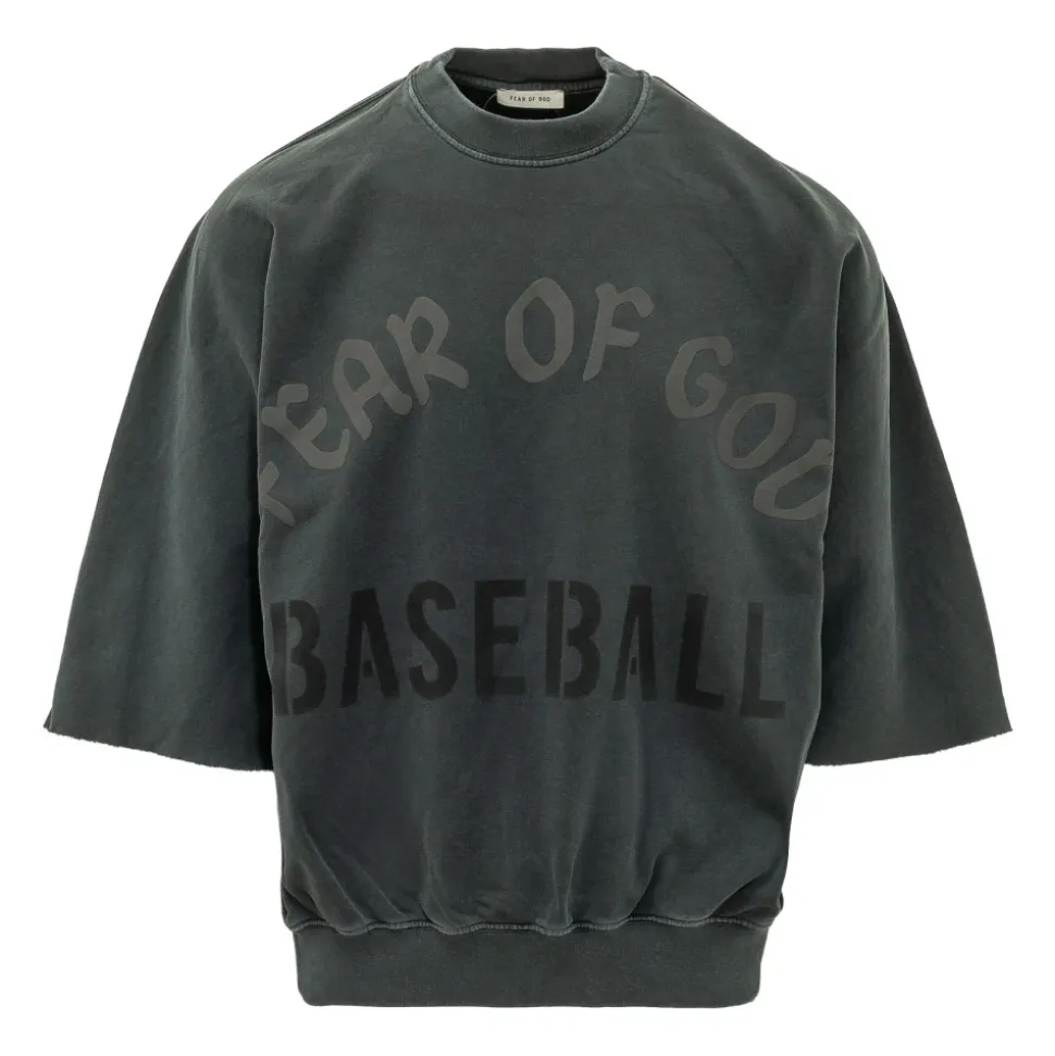 Baseball Cut Sleeve Sweatshirt