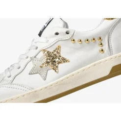 Baskets Basses en Cuir Souple