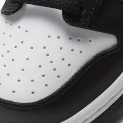 Baskets Dunk Blanc Noir Basses
