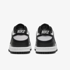 Baskets Dunk Blanc Noir Basses
