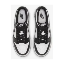 Baskets Dunk Blanc Noir Basses