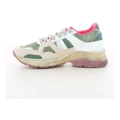 Baskets Femme Kaki