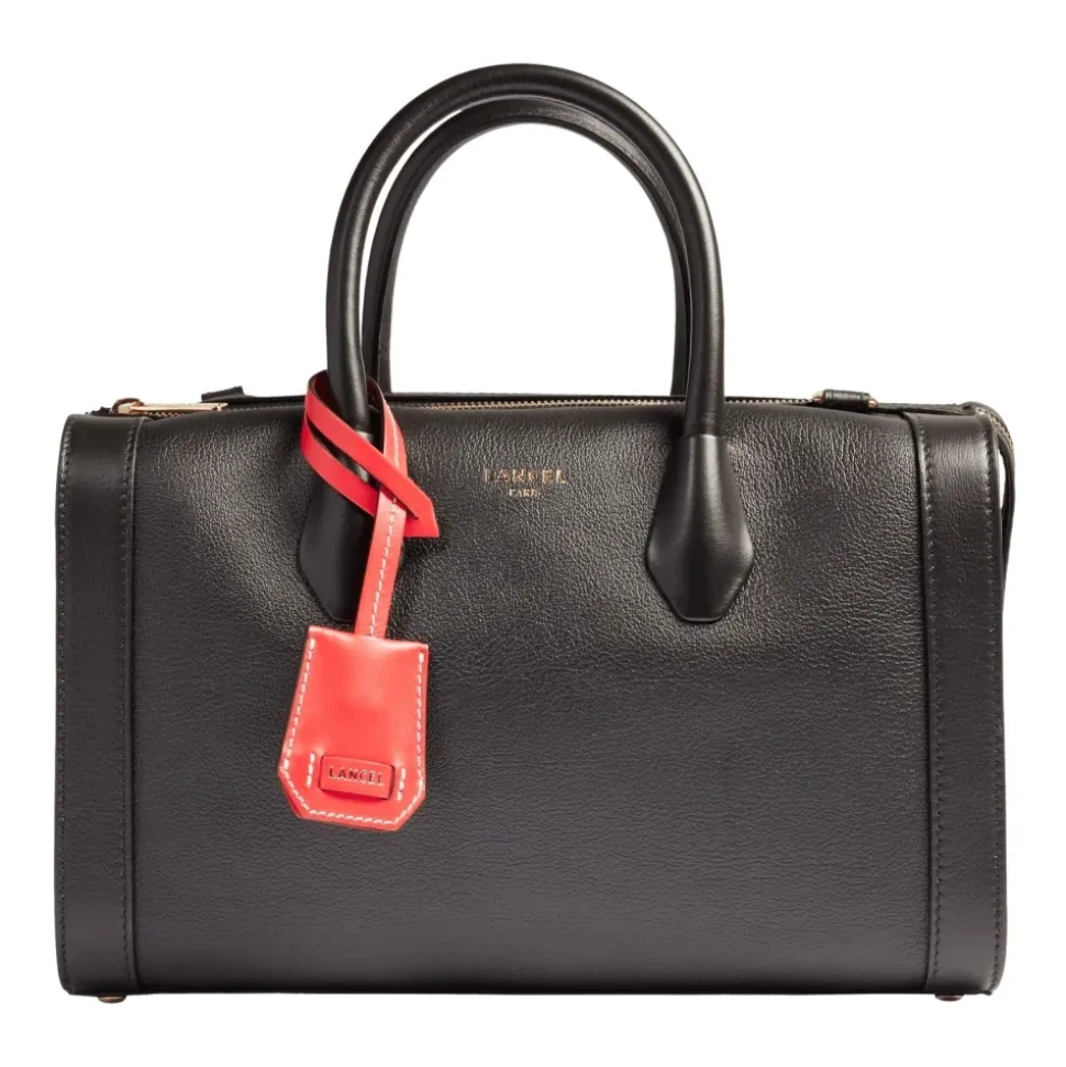 BCBG Sac à main en cuir noir