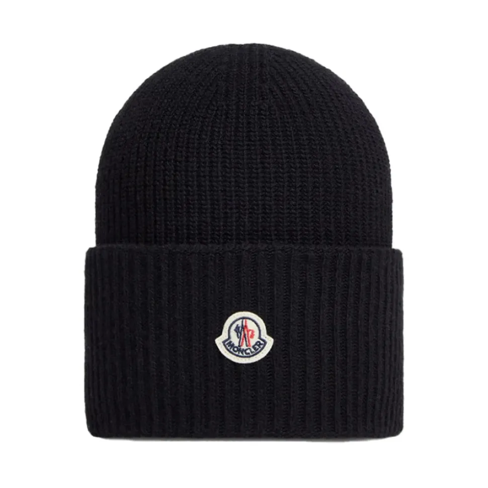 Bonnet en Laine avec Détail Logo