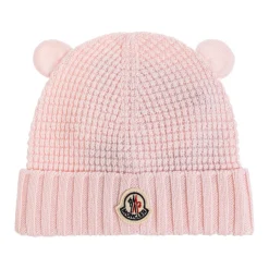 Bonnet en laine avec logo