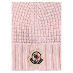 Bonnet en laine avec logo
