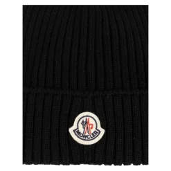 Bonnet en laine avec logo