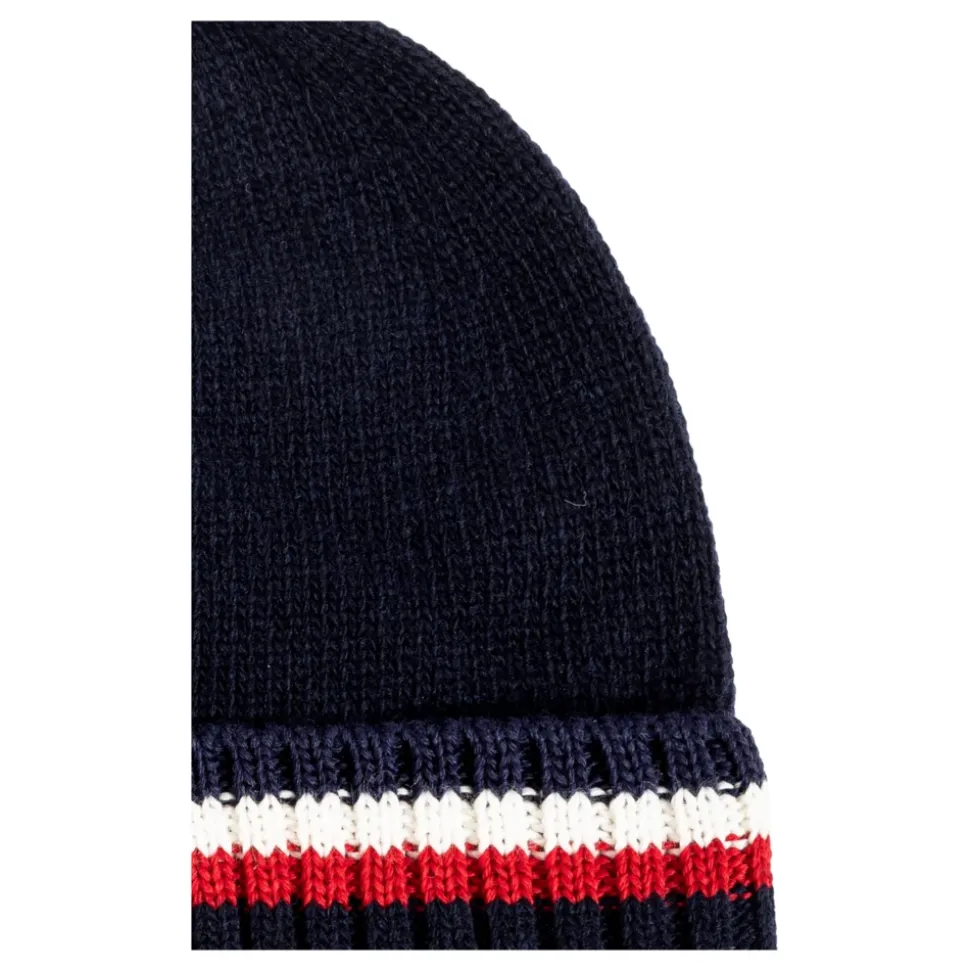 Bonnet en laine avec logo