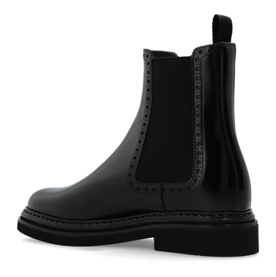 Bottes Chelsea en cuir