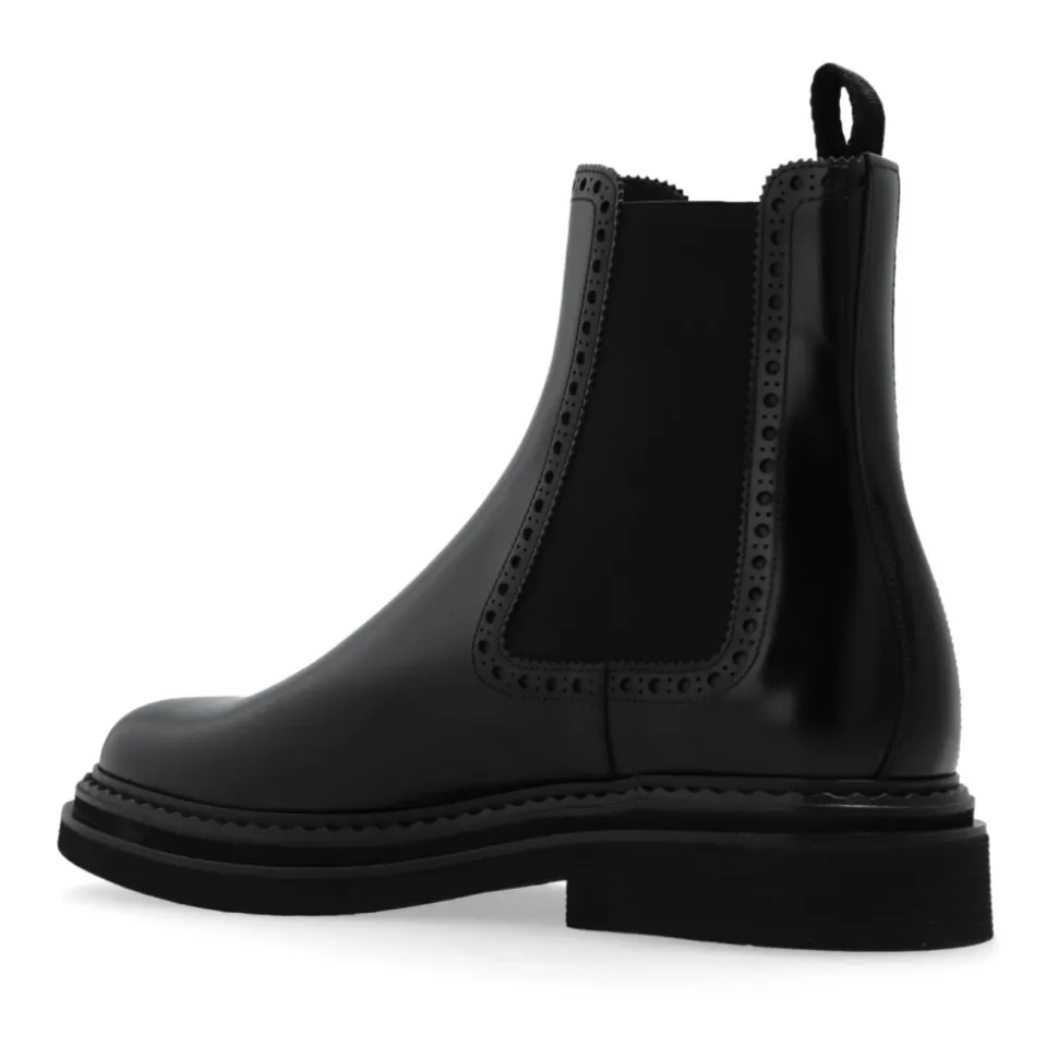 Bottes Chelsea en cuir