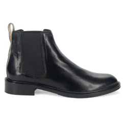 Bottes Chelsea en Cuir Noir
