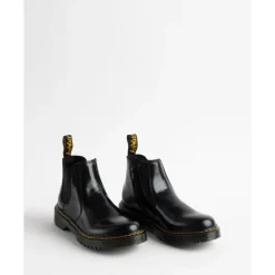 Bottes en cuir brillant
