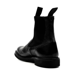 Bottes en Cuir Noir
