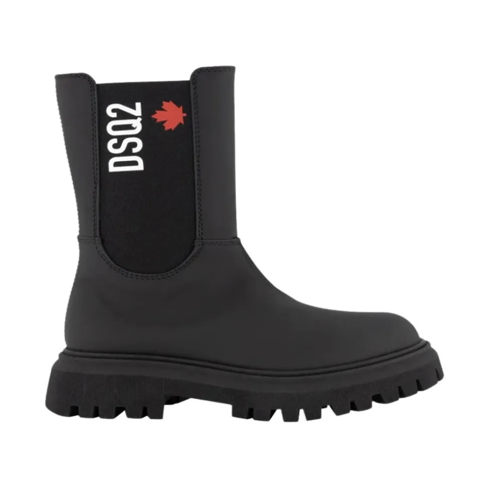 Bottes Noires Enfants VAR.01