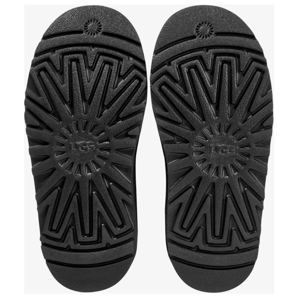 Bottes Noires Ultra Mini à Plateforme Classiques