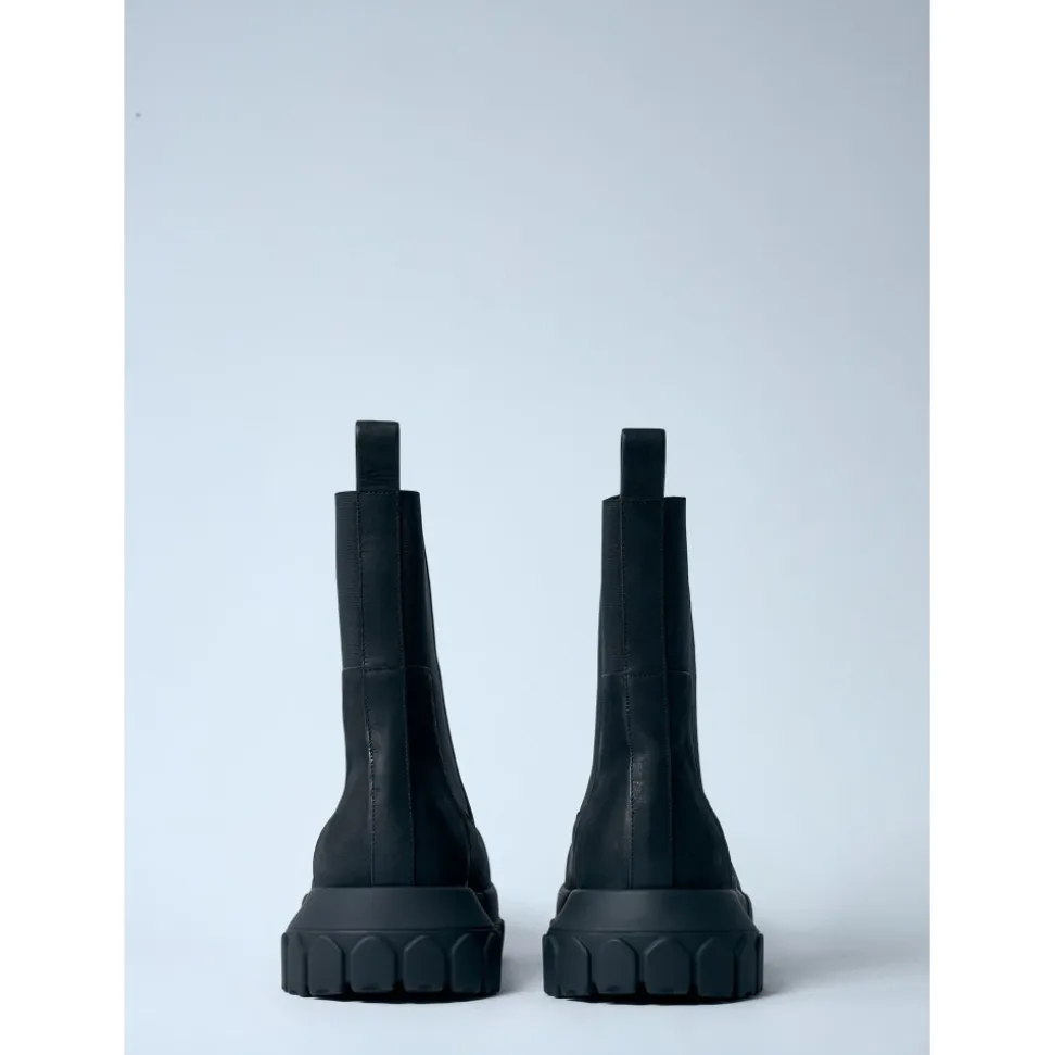 Bottes Tractor en Cuir avec Semelle Track
