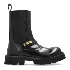 Bottines avec logo