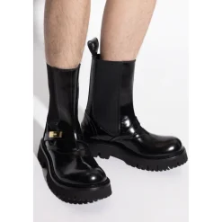 Bottines avec logo