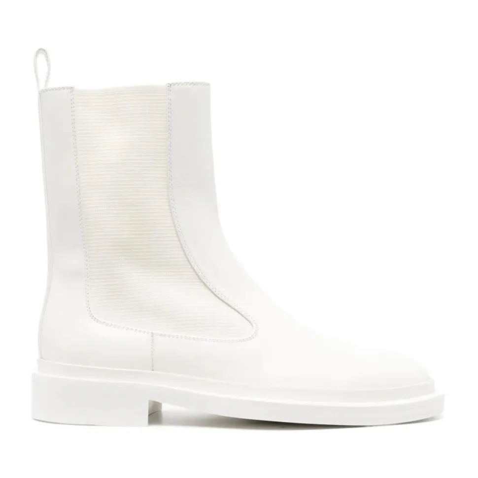Bottines Chelsea Beige Élégantes