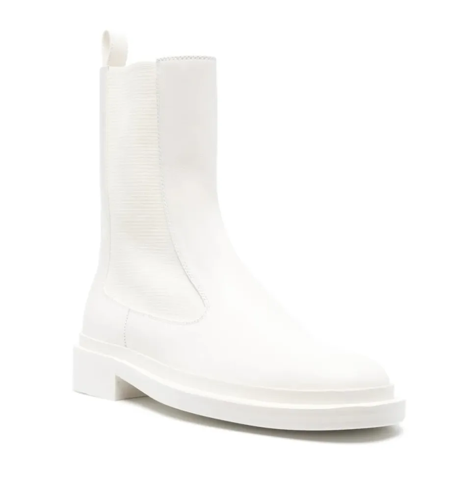 Bottines Chelsea Beige Élégantes