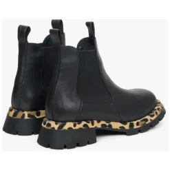 Bottines Chelsea en cuir