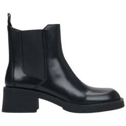 Bottines Chelsea en Cuir Noir