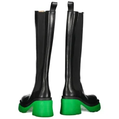Bottines Chelsea en cuir à semelle crantée