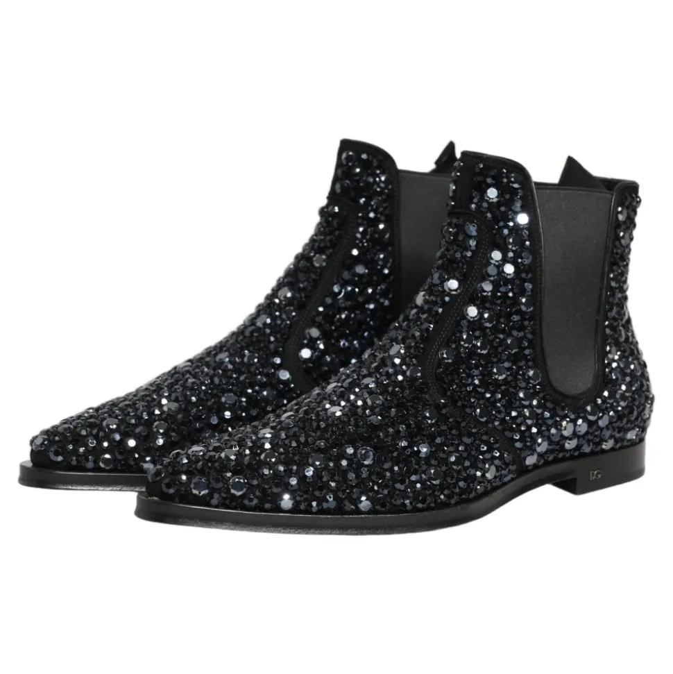 Bottines Chelsea Ornées