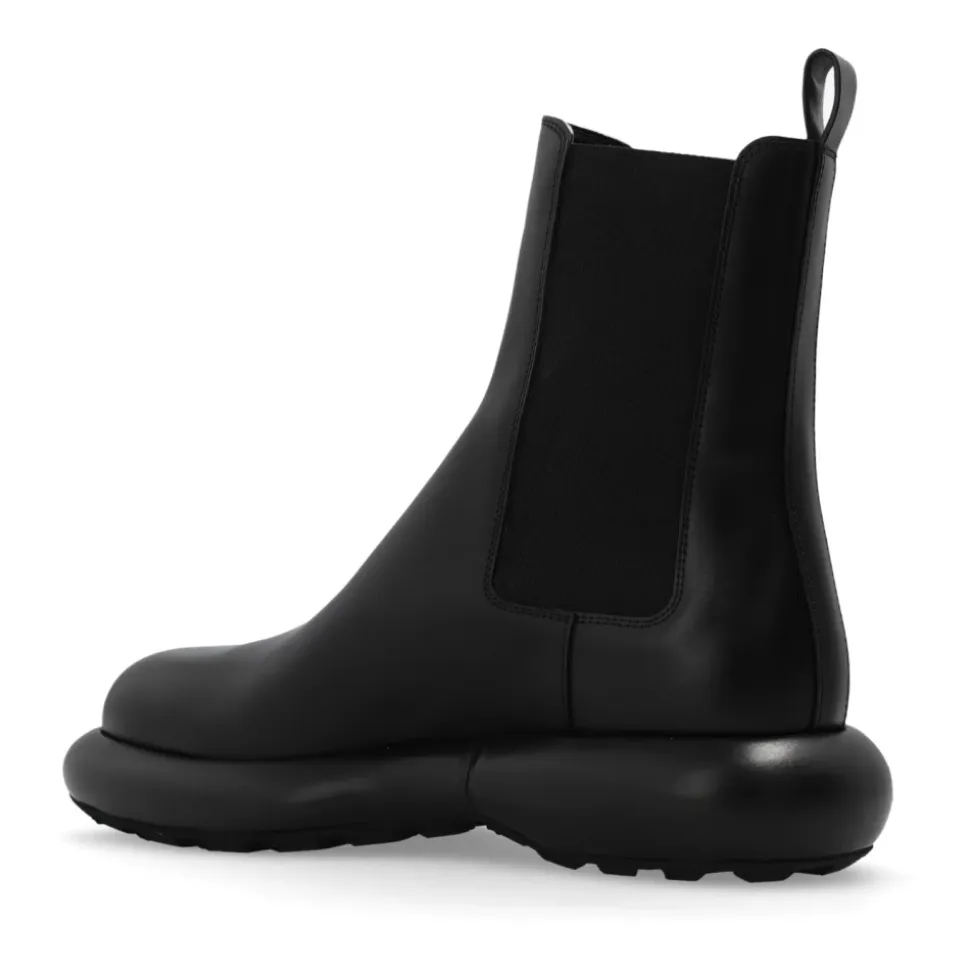 Bottines en cuir