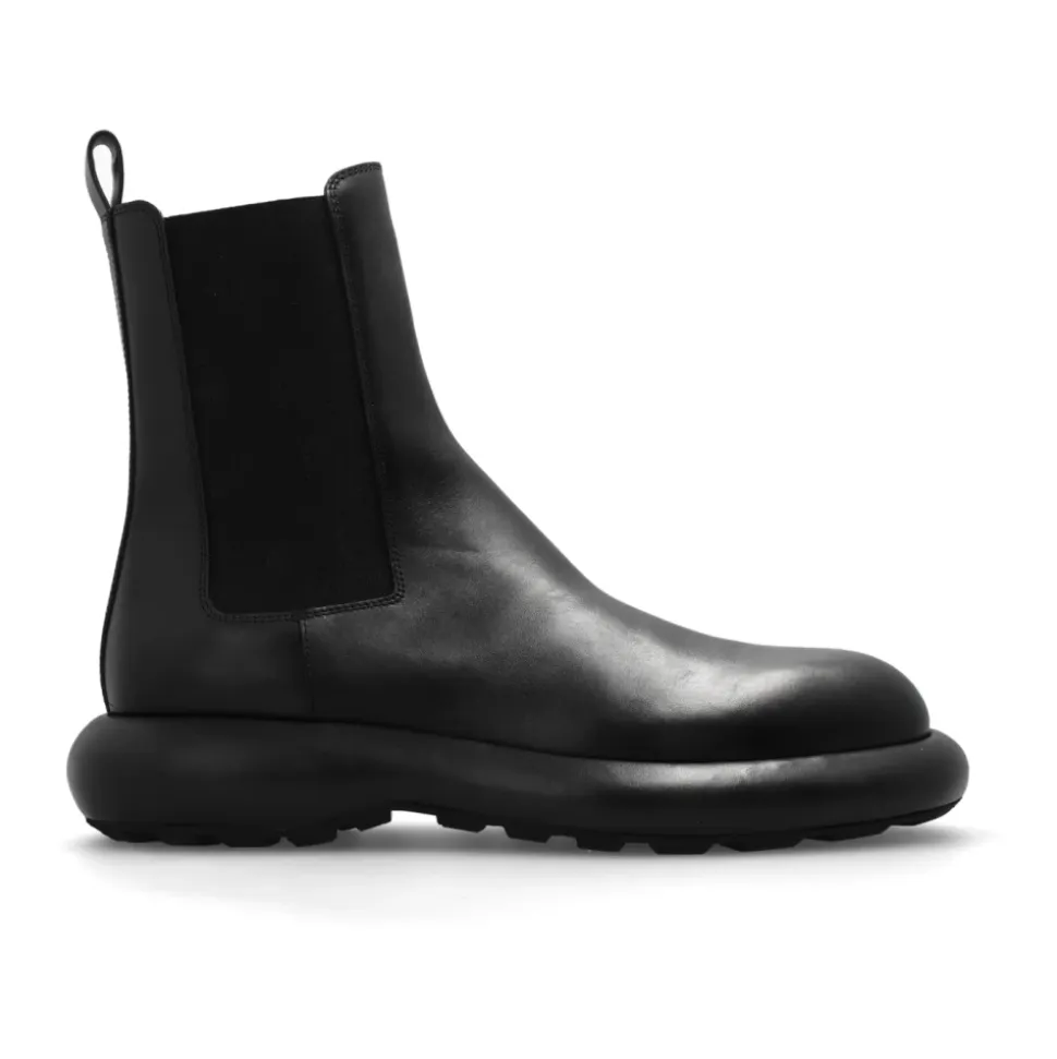 Bottines en cuir