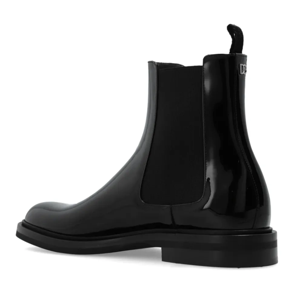 Bottines en cuir