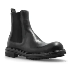 Bottines en cuir