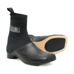 Bottines en cuir